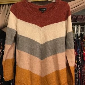 XS Fortune+Ivy Stitch Chevron Pullover Stitchfix